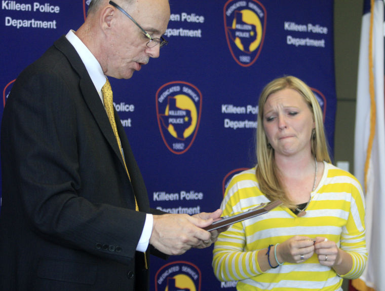 Killeen Police Department ceremony